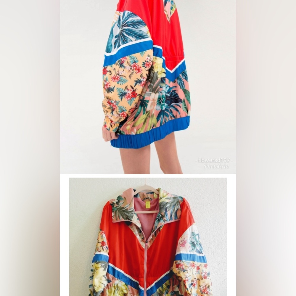 Farm Rio windbreaker coolest jacket - Picture 2 of 5